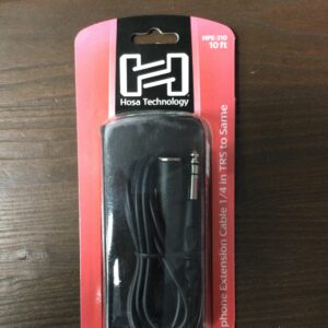 Hosa Headphone Extension Cable 10'