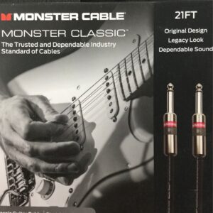 Monster Cable Classic Guitar Cable 21 ft