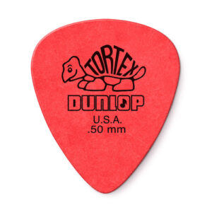 Dunlop Picks Guitar 12 Pkg Red Tortex (.50 mm)