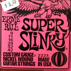 Ernie Ball Strings: Super Slinky 2223