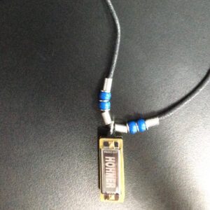 Hohner Mini Harmonica Necklace M38N