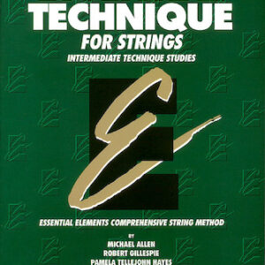 Advanced Technique for Strings Intermediate Techniques Studies