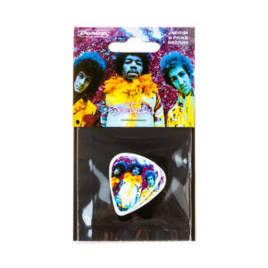 Picks Dunlop Guitar Jimi Hendrix MEDIUM 6 PKG Experienced