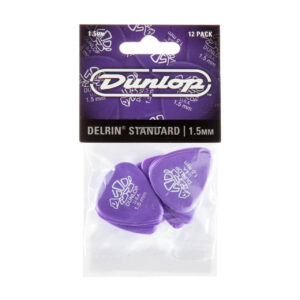 Dunlop Guitar Pick Purple 1.5 mm 12 pk