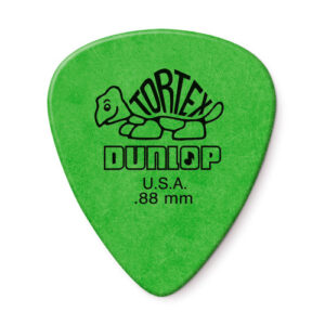 Dunlop Picks Guitar 12 Pkg Green Tortex (.88 mm)
