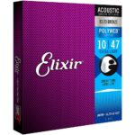 Elixir (10/47) Polyweb (Extra Light) Acoustic Guitar Strings