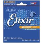 Elixir (09/46) Nanoweb (Custom Light) Electric Guitar Strings