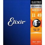 Elixir (11/49) Nanoweb (Medium) Electric Guitar Strings