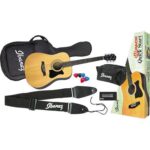 Ibanez 6 String Acoustic Guitar Pack, Ambidextrous