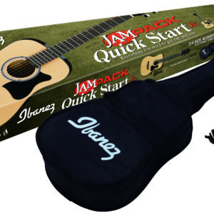 Ibanez IJV30 3/4 Jampack Quickstart Dreadnought Acoustic Guitar Pack