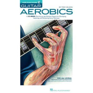 Guitar Aerobics: A 52-Week, One-Lick-Per-Day Workout Program for Developing, Improving and Maintaining Guitar Technique BK/Online Audio (1423414357)