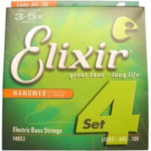 Elixir (45/100) Nanoweb Electric (Light) Bass Guitar