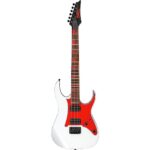 Ibanez GRG 6 String Solid-Body Electric Guitar, Right, White