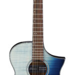 Ibanez AEWC32FM Thinline Acoustic-Electric Guitar Indigo Sunset Fade