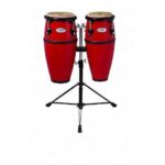 Toca 2300FRD Synergy Series Fiberglass Conga Set with Stand