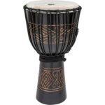 Toca Street Series Black Onyx Djembe