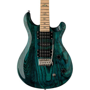 PRS Guitars 6 String SE Swamp Ash Special Electric Guitar, IRI Blue with Gigbag, Right