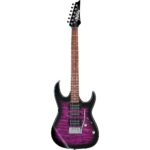 Ibanez Gio GRX70QA Electric Guitar - Transparent Violet Sunburst
