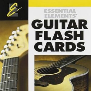 Essential Elements® Guitar Flash Cards - 96 Cards for Beginning Guitar