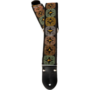 PRS Guitar Strap Orange Birds Retro