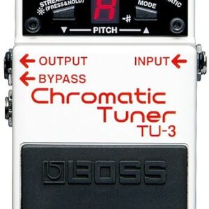 Boss TU-3 Chromatic Tuner Pedal with Bypass