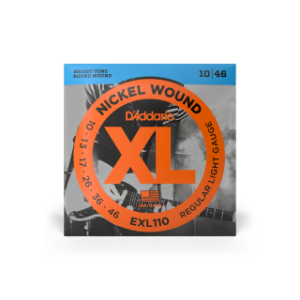 DAddario EXL110 10/46 Electric Guitar Strings Regular Light Gauge