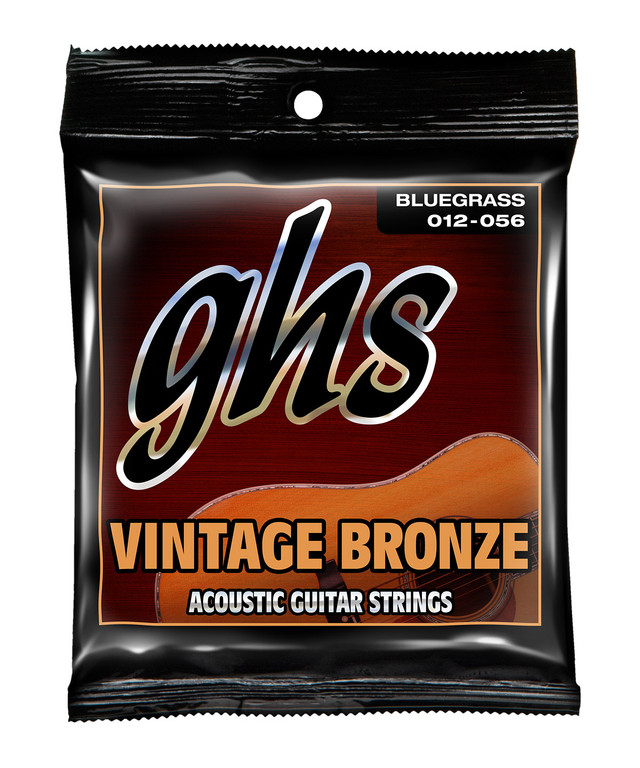 GHS Guitar Strings Acoustic Medium 13-56 Vintage Bronze