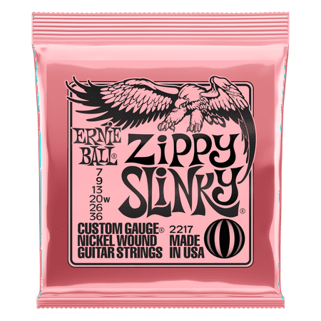 Ernie Ball Zippy Slinky Electric Guitar Strings 2217