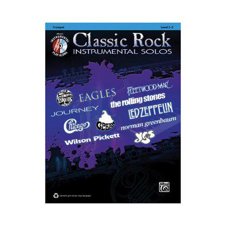 Alfred Classic Rock Instrumental Solos Trumpet Book & CD