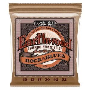 Ernie Ball Earthwood Acoustic Guitar Strings and Blues
