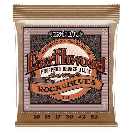Ernie Ball Earthwood Acoustic Guitar Strings and Blues