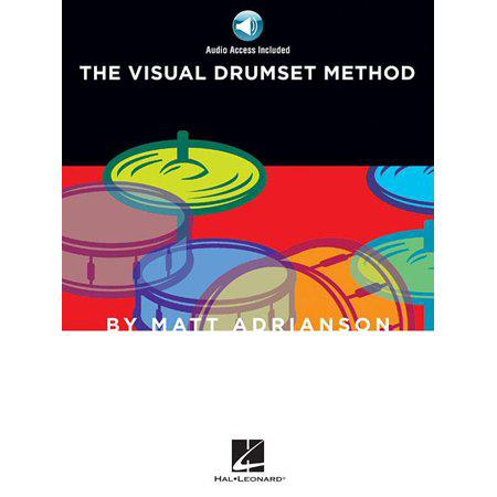 The Visual Drumset Method Book/Online Audio (Paperback)