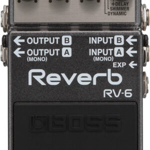 Boss RV-6 Digital Reverb Pedal