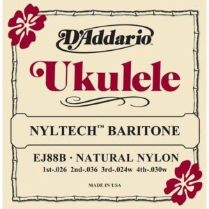 D’Addario EJ88B NylTech Baritone Uke