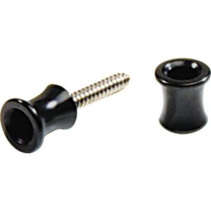 Dunlop Straplok Original Strap Retainer System- Black