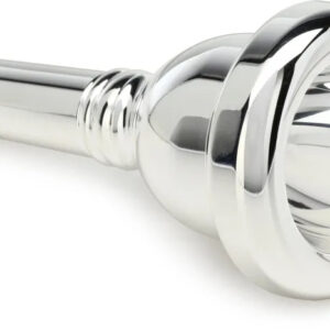 Bach 350 Classic Series Silver-plated Small Shank Trombone Mouthpiece - 6-1/2AL