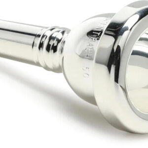 Bach 350 Classic Series Silver-plated Small Shank Trombone Mouthpiece - 5G
