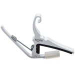 Assorted Kyser Quick-Change Guitar Capo for 6-String Acoustic Guitars, Pure White
