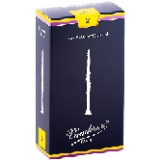 Vandoren BB Clarinet Traditional Reeds Strength #2; Box of 10