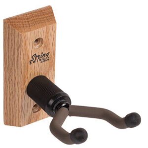 String Swing Cc01UK-O Hardwood Home & Studio Wall Mount Ukulele Hanger