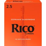 Rico Soprano Sax Reeds 2.5 10-Pack