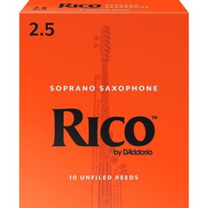 Rico Soprano Sax Reeds 2.5 10-Pack