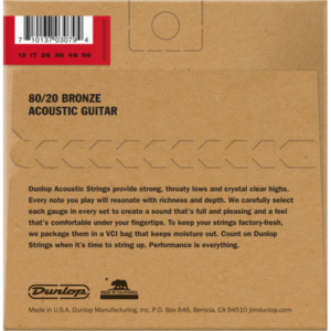Dunlop - DAB1356 - 80/20 Medium Acoustic