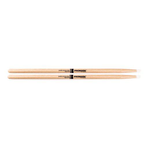 Promark Classic Attack 747 Shira Kashi Oak Drumsticks, Oval Nylon Tip