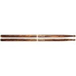 Promark Drum Sticks - Classic 5a Drumsticks - Firegrain for Playing Harder, Longer - No Excess Vibration - Lacquer finish, Oval Wood Tip, Hickory Wood