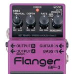 Boss BF-3 Flanger Guitar and Bass Compact Effects Pedal Accessory for Flanging