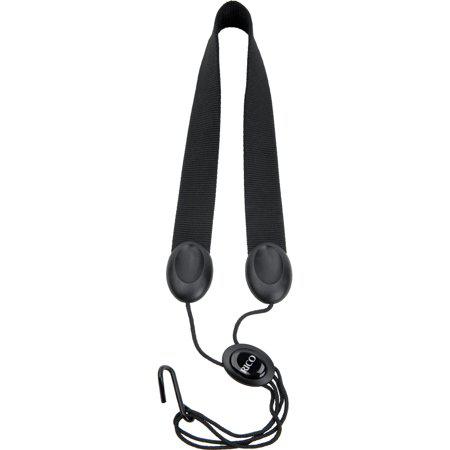 Rico Soprano/Alto Saxophone Neck Strap Black