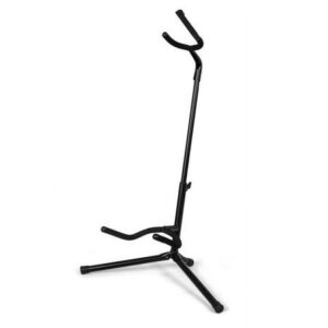 Nomad NGS-2123 Electric or Acoustic Folding Guitar Stand with Safety Bar