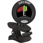 Snark Black Silver Guitar Clip On All Instrument Tuner (Sil-BLK)