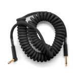 Jim Dunlop MXR® 15 ft Coil Cable Black Right/Straight